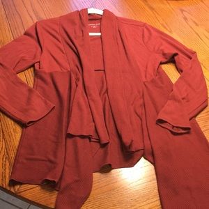 Burnt Orange/Red Cardigan